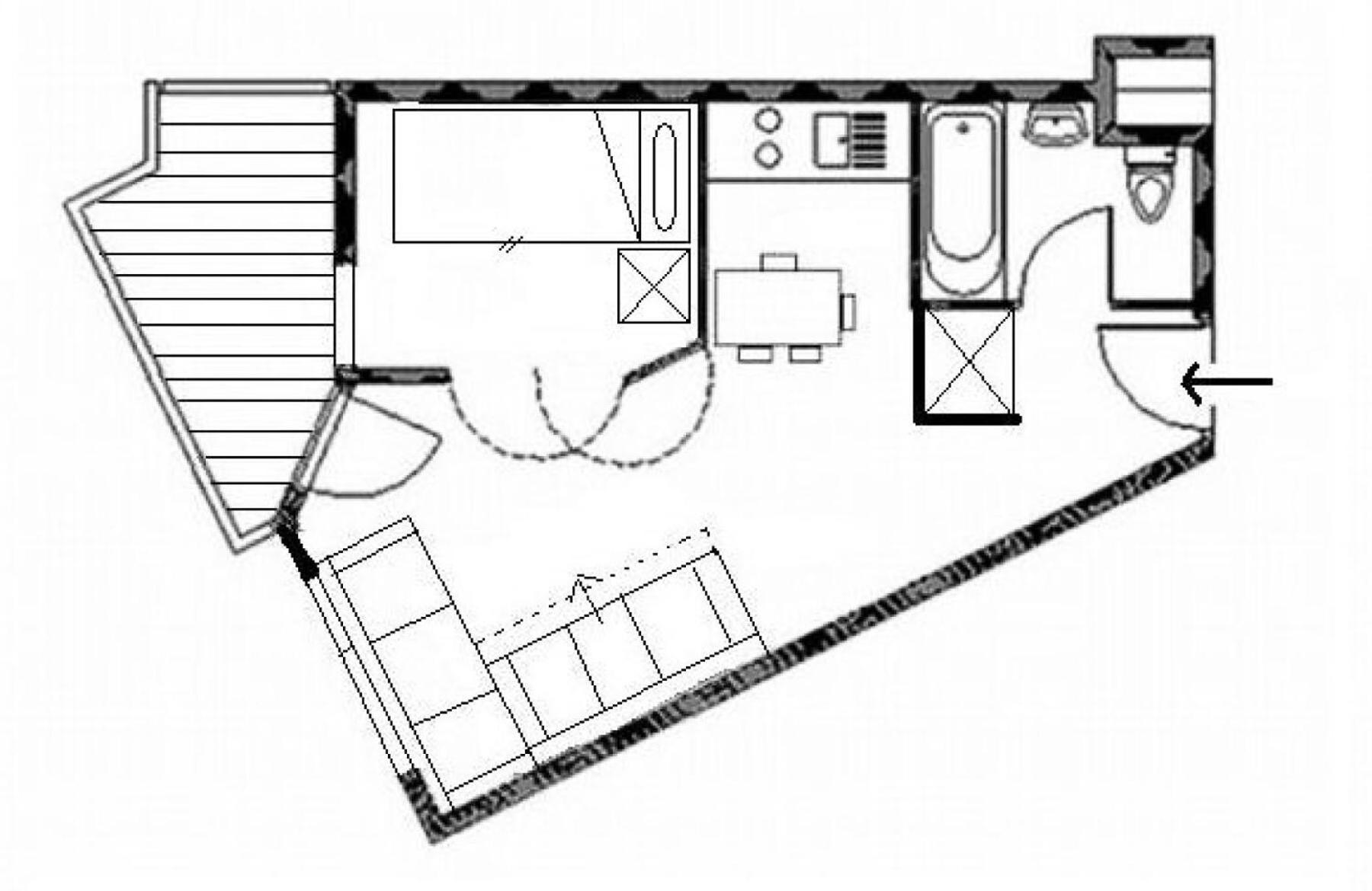 Residence Median - Appartement Lumineux - Proche Des Pistes - Balcon Mae-3124 Saint-Martin-de-Belleville Eksteriør billede